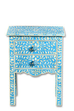 Load image into Gallery viewer, Morena Bone Inlay Bed Side Table

