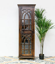 Load image into Gallery viewer, Jeff_Hand Carved Almirah_Almirah with Glass Doors_Height 180 cm
