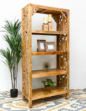 Load image into Gallery viewer, Peter_Hand Carved Bookshelf_Bookcase_Display Unit
