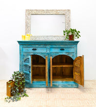 Load image into Gallery viewer, Chris Accent Cabinet_Cupboard_Chest of  2 Drawer and 4 Door_Dresser_ 120 cm Length
