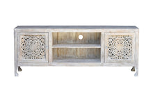 Load image into Gallery viewer, Ivva  Hand Carved Wooden TV Cabinet_TV Console
