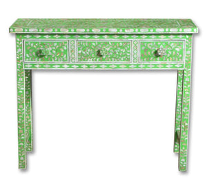 Evan_Mother of Pearl Inlay Console Table_Vanity Table_110 cm
