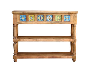 Emilia Hand Crafted Tile Console Table_110 cm