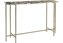 Load image into Gallery viewer, Claire_Agate Top Console Table_110 cm
