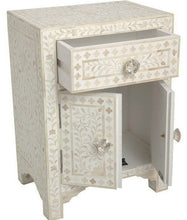 Load image into Gallery viewer, Bridget Bone Inlay Bed Side Table

