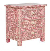 Load image into Gallery viewer, Sabri Bone Inlay Bed Side Table

