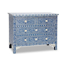 Load image into Gallery viewer, Sandra Bone Inlay Chest of Drawer_ 104 cm Length
