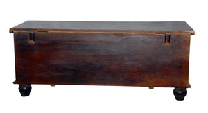 Nielsen_Solid Indian Wood Trunk_Coffee Table _Storage Case_Box _Sitting Trunk_116 cm