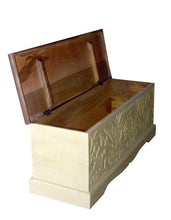 Load image into Gallery viewer, Ansel_Solid Indian Wood Trunk_Coffee Table _Storage Case_Box _Sitting Trunk_116 cm
