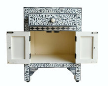 Load image into Gallery viewer, Marlon Bone Inlay Bed Side Table
