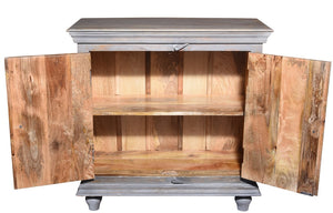 Simon_Wooden 2 Door Cabinet_Chest of Drawer_Cupboard_Cabinet_ 90 cm Length