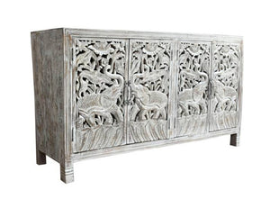 Taylor Hand Carved Wooden Sideboard_Buffet