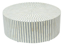 Load image into Gallery viewer, Hinkle_ Bone Inlay Coffee Table_100 Dia cm
