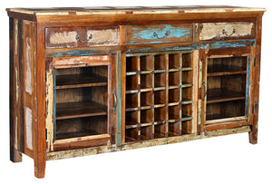 Carmen_Wooden Bar Cabinet_Wine Cabinet