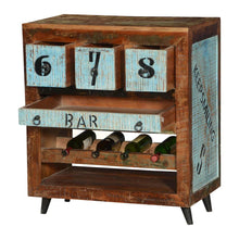 Load image into Gallery viewer, Tanner_Reclaimed Wood Wine Cabinet_ Bar Cabinet
