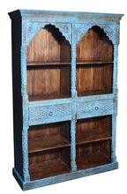 Load image into Gallery viewer, Blue Niv_Wooden Bookshelf_Bookcase_Display Unit
