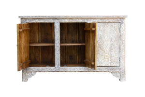 Remi Hand Carved Wooden Sideboard_Buffet