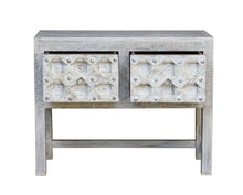 Load image into Gallery viewer, Allison Wooden Hand Carved Console Table_Vanity Table_107 cm
