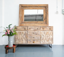 Load image into Gallery viewer, Riva_Solid Indian Wood Side Board_Chest of Drawer_Buffet
