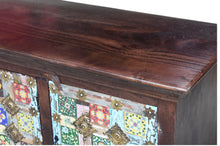 Load image into Gallery viewer, Carol Brown _Wooden 3 Door Cabinet_Chest of Drawer_Cupboard

