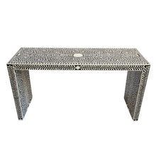Load image into Gallery viewer, Angela Bone Inlay Console Table_125 cm
