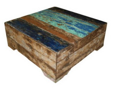 Christian_Indian Solid Wood Square Coffee Table_97 cm