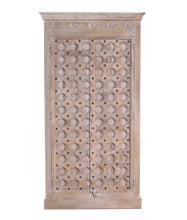 Load image into Gallery viewer, Saritha Hand Carved Wooden Almirah_Cupboard_Height 190 cm
