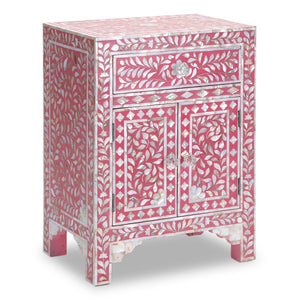 Bella Mother of Pearl Bed Side Table