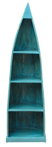 Bupi_Wooden Boat Bookshelf_Book Case_Display Unit
