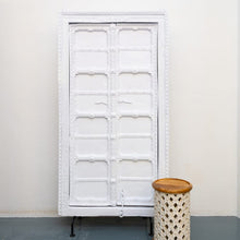 Load image into Gallery viewer, Bala Vintage Indian Door on Metal Stand
