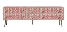 Load image into Gallery viewer, Linda Bone Inlay 6 Drawer TV Unit_TV Console
