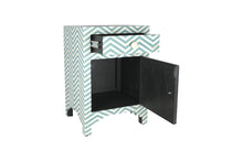 Load image into Gallery viewer, Hirsch_Bone Inlay Bed Side Table
