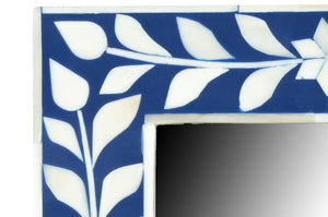 Sven_ Floral Pattern Bone Inlay Photo Frame in Blue _5 x 7