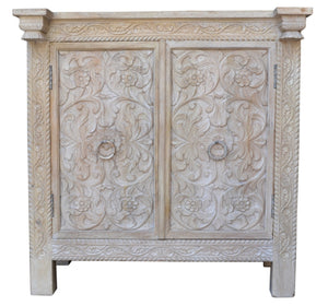 Ciri_Wooden 2 Door Cabinet_Chest of Drawer_Dresser_Cabinet_ 90 cm Length