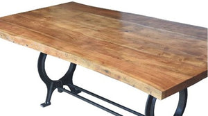 Evie_ Solid Indian Wood Dining Table