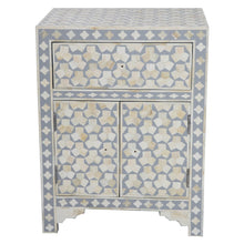 Load image into Gallery viewer, Murray Bone Inlay Bed Side Table
