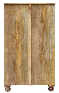 Henry_Solid Indian Wood Almirah_Wooden Almirah_Height 122 cm