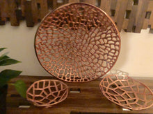 Load image into Gallery viewer, Finn Copper Decorative Baskets Set of 3
