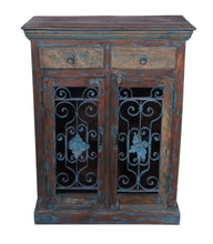 Load image into Gallery viewer, Basani Hand Carved Solid Wood Chest_ 80 cm Length
