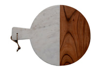 Load image into Gallery viewer, Alex White Marble Cheese Board_Cheese Platter
