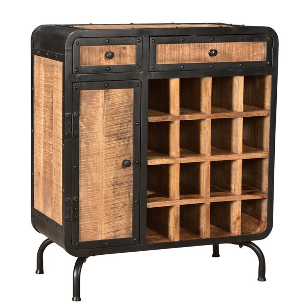 Gunn_Wood Bar Cabinet_Wine Cabinet