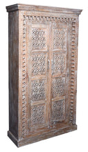 Load image into Gallery viewer, Milan_Hand Carved Wooden Almirah_Height 192 cm
