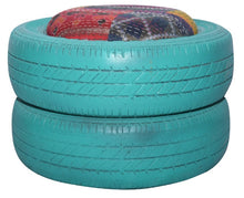 Load image into Gallery viewer, Pierreson_Recycle Tyre Stool with Seat_Outdoor
