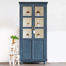 Load image into Gallery viewer, Alan_ Solid Indian Wood Hand Carved Cupboard_Height 190 cm
