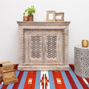 Marlon Solid Indian Wooden Chest_ 100 cm Length