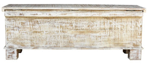 Marie_Solid Indian Wood Storage Trunk_ Coffee Table_118 cm