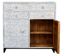 Load image into Gallery viewer, Naya_Wooden Carved Sideboard_Chest_ 100 cm Length
