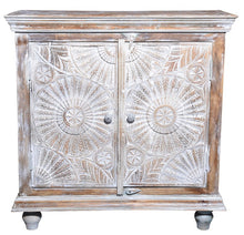 Load image into Gallery viewer, Read_Wooden 2 Door Cabinet_Chest of Drawer_Dresser_ 90 cm Length
