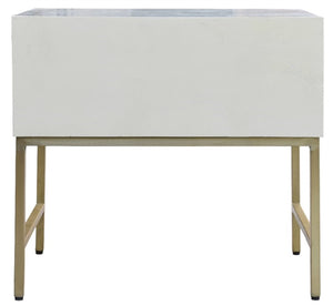 Rivia_Bone Inlay Bed Side Table
