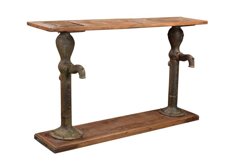 Telford Industrial Console Table_145 cm